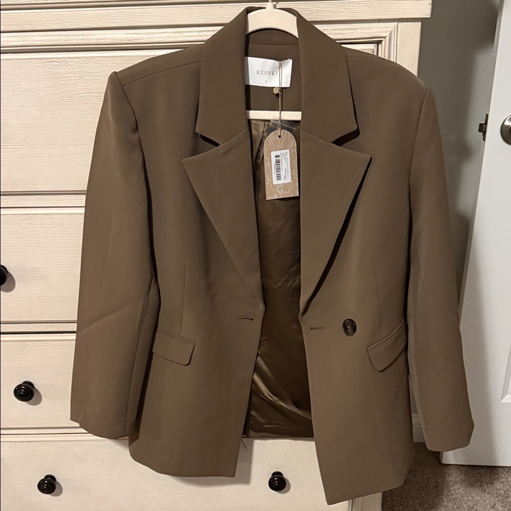 Meshki Brown Blazer